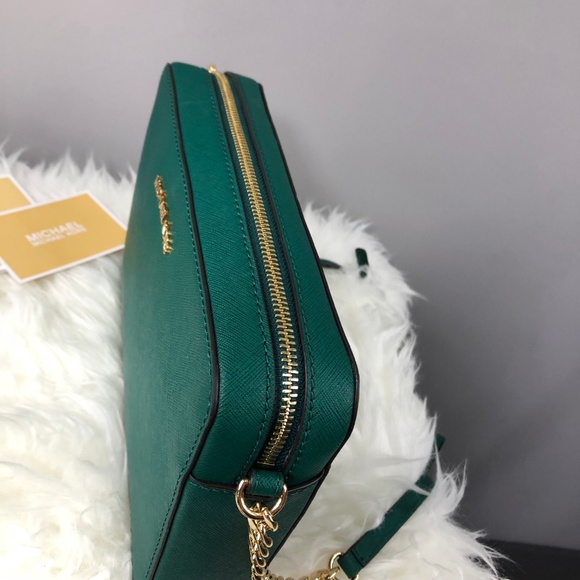 NWT MICHAEL KORS JET SET TRAVEL CROSS-BODY BAG - Picture 3 of 6